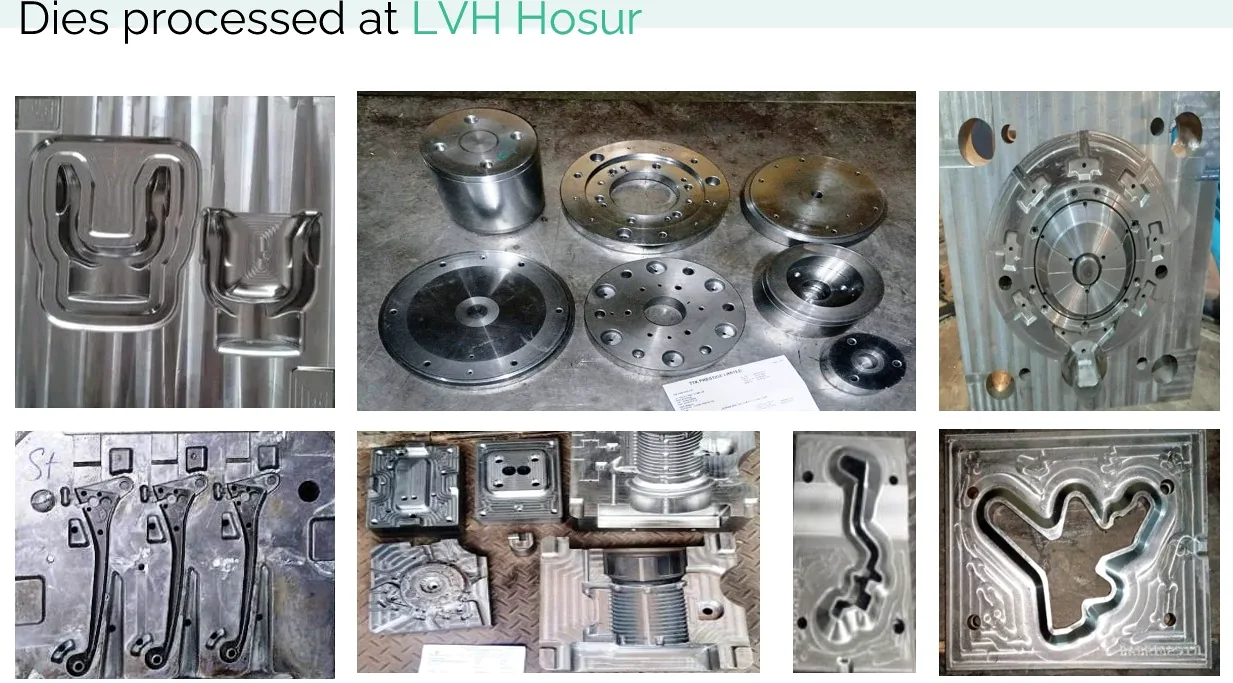 Dies processed at Lakshmi Vacuum Hosur &mdash; vacuum hardened and tempered