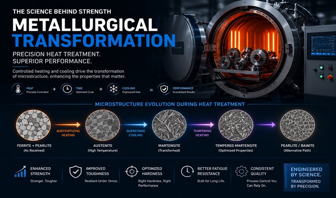 Metallurgical Transformations in Heat Treatment