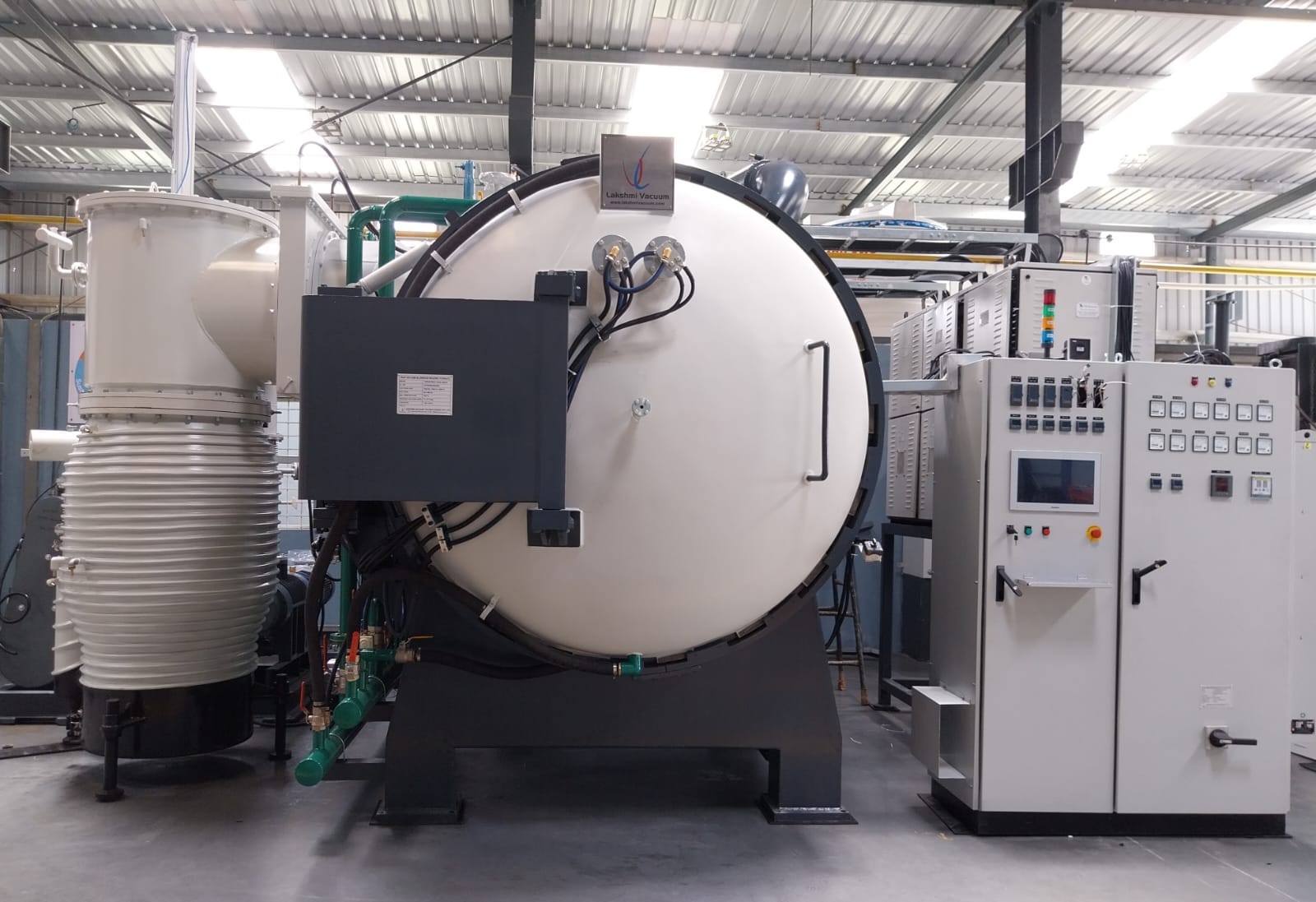 Vacuum autoclave for composite curing manufactured by Lakshmi Vacuum Technologies