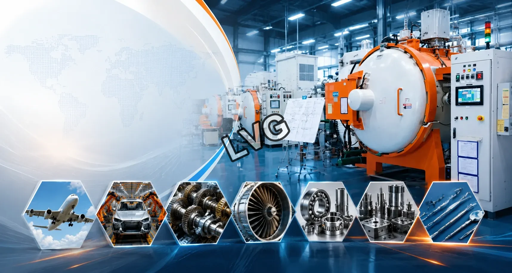 Vacuum heat treatment facility - case studies banner