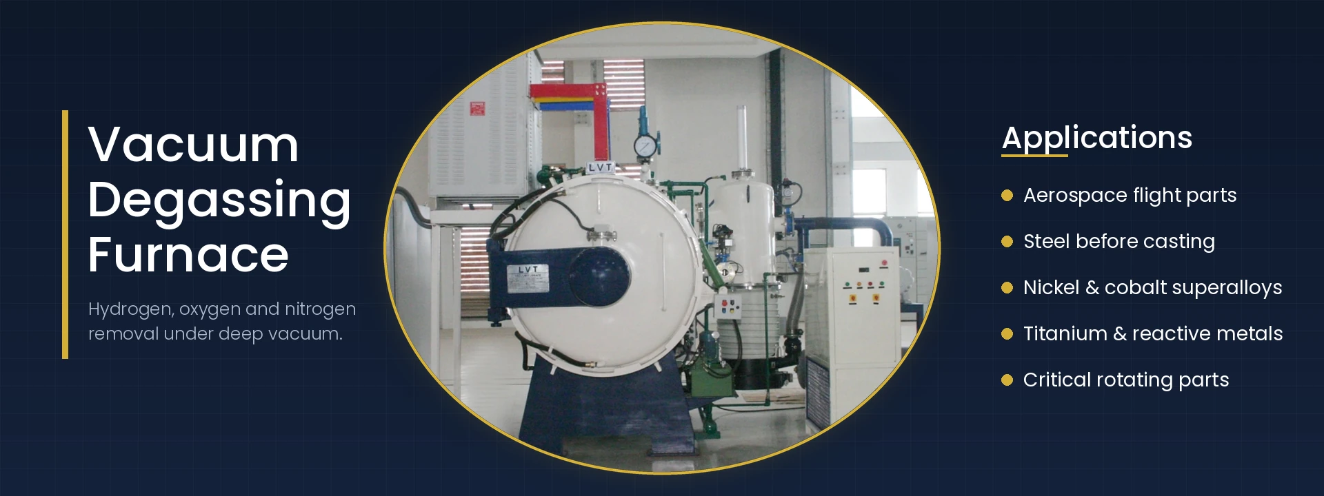 Vacuum furnace manufacturing shopfloor at Lakshmi Vacuum Technologies