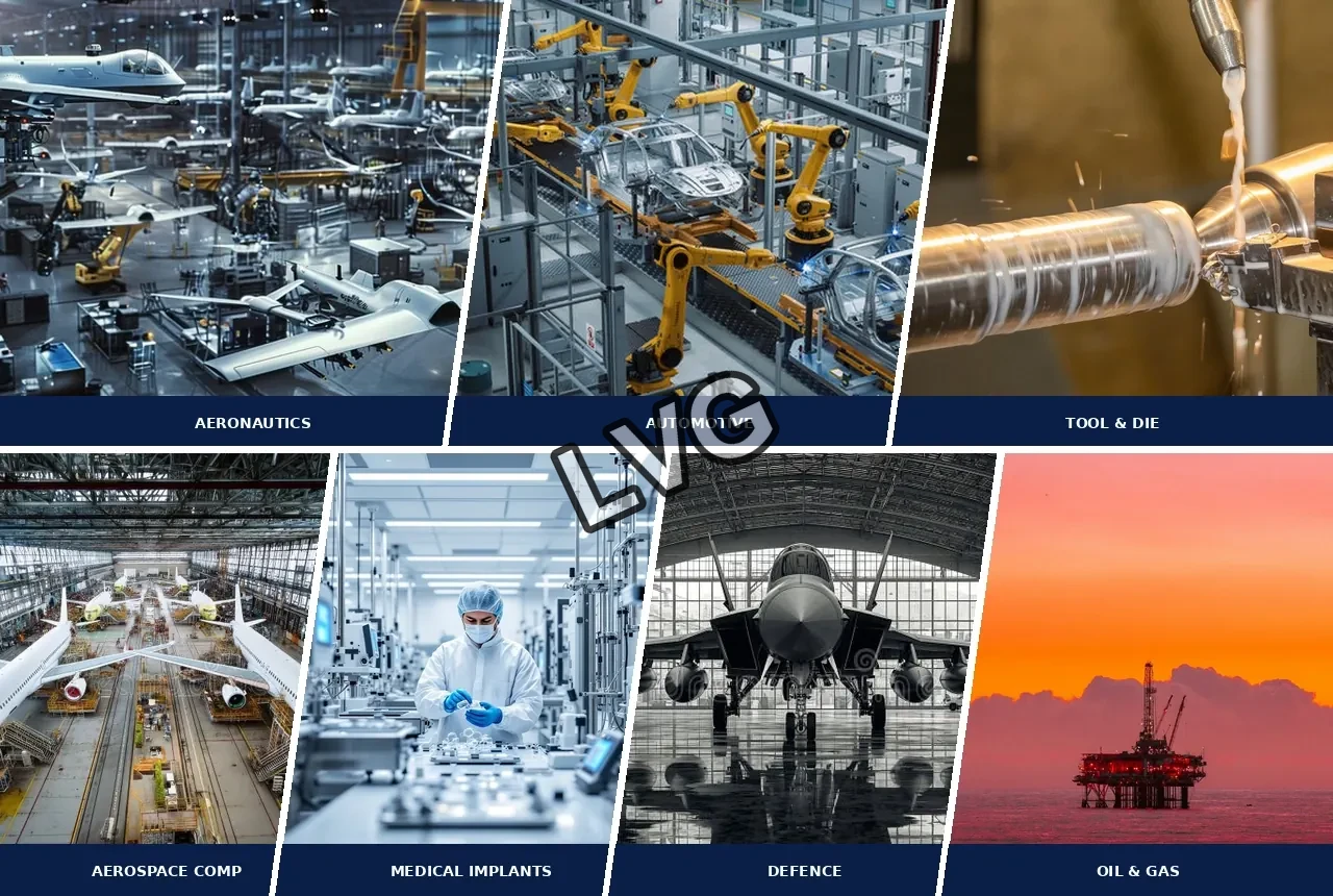 Industries served by Lakshmi Vacuum