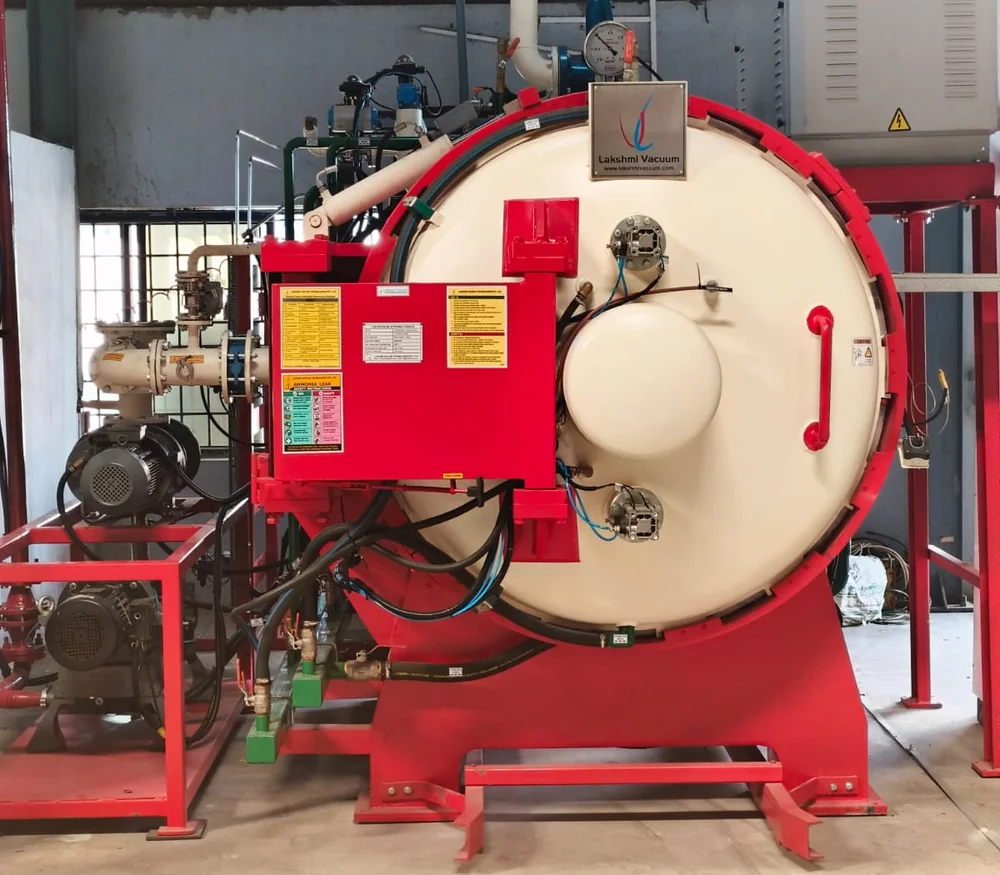 Low Pressure Nitriding Furnace built by Lakshmi Vacuum